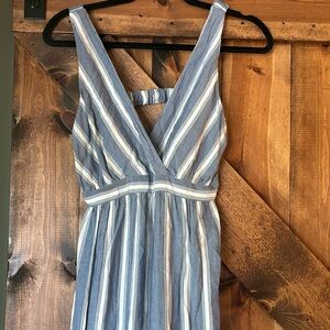 Dry Goods Striped Maxi Dress